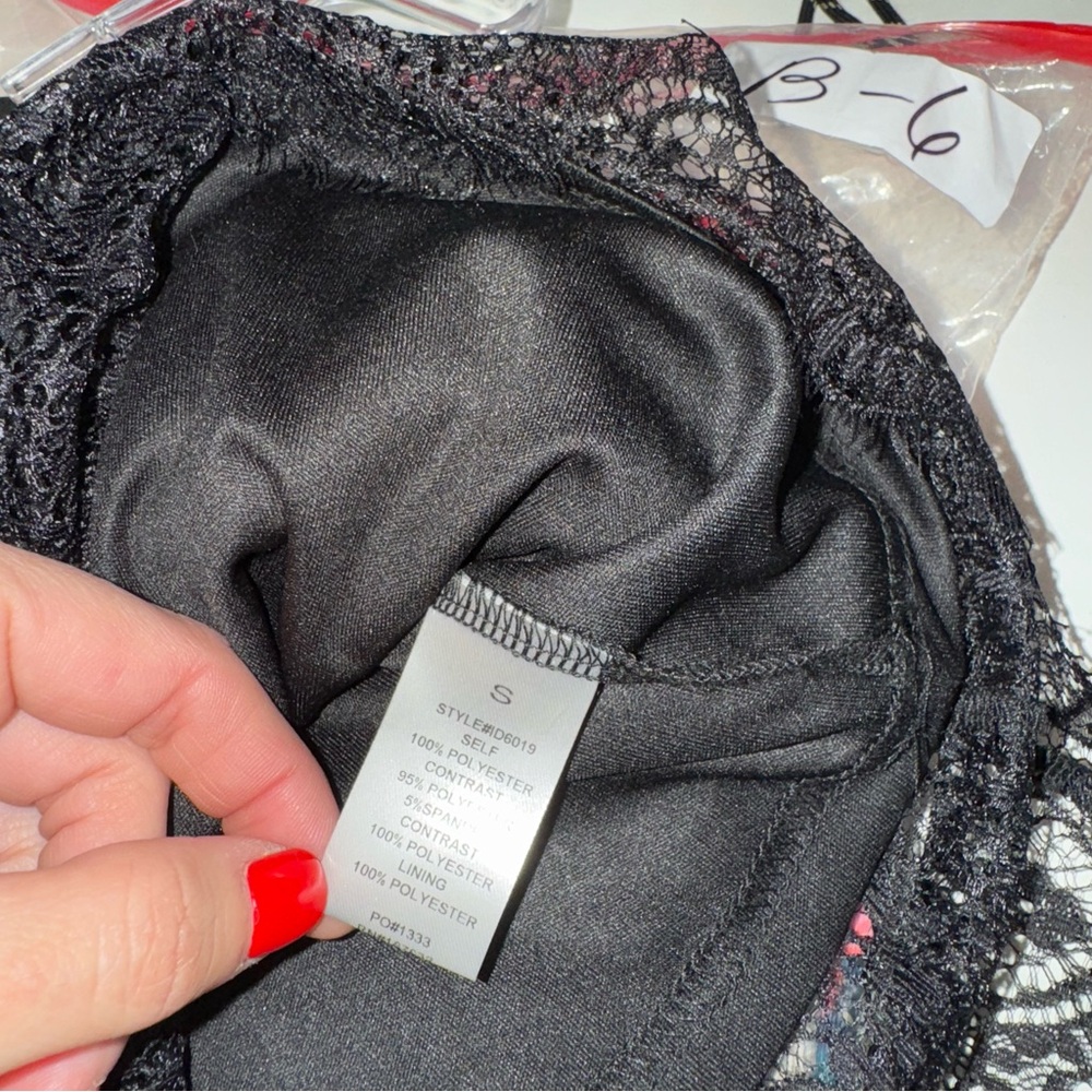 Klesis NWT! Heavenly Mesh Mini Dress In Black Size S - Picture 9 of 16